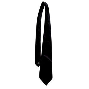 Dockers Mens Black Stain-Resistant Tie Handmade In China 100% Polyester